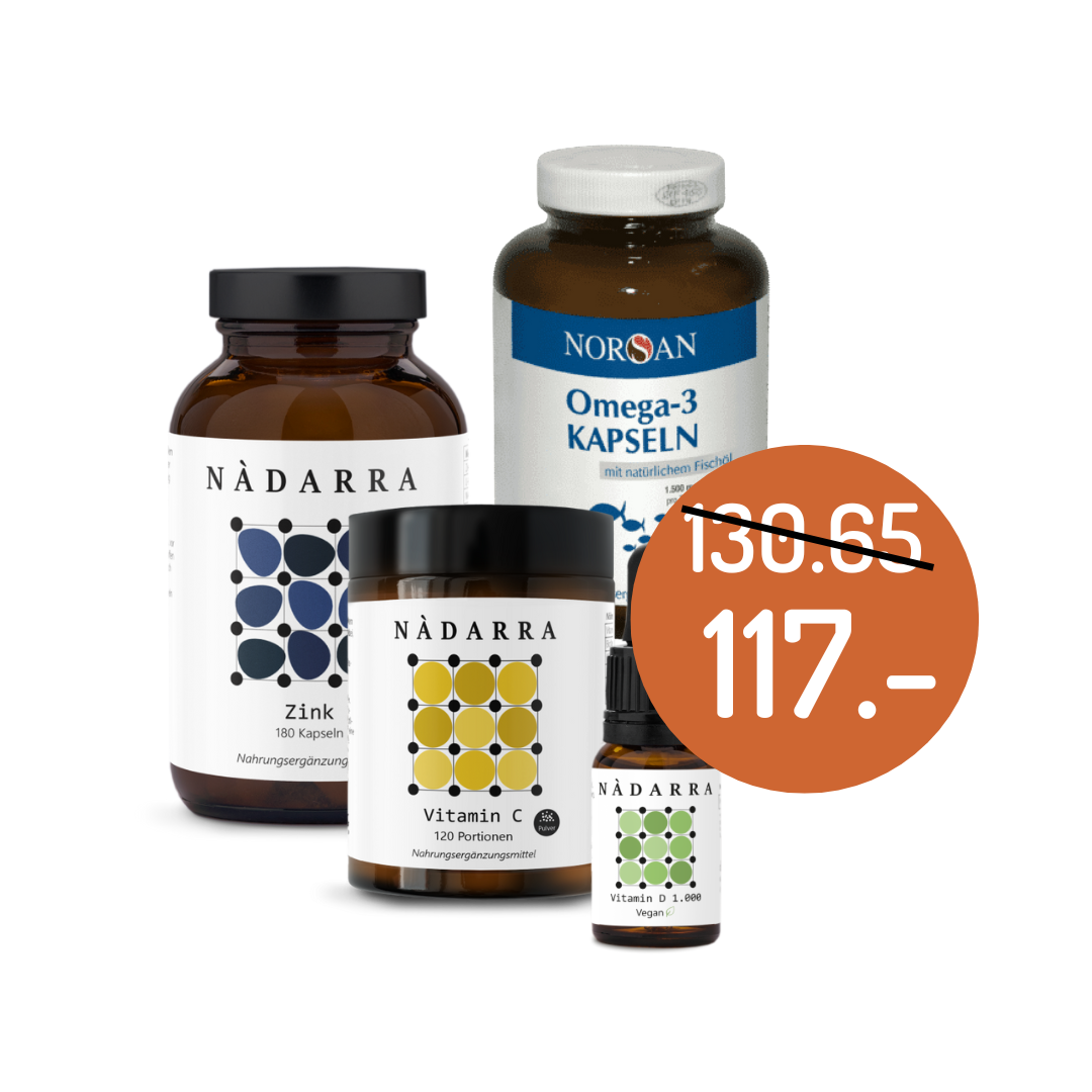 Immun-Set mit Fischölkapseln