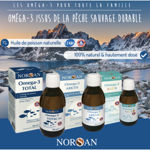 Paquet de 25 flyers sur l’huile de poisson