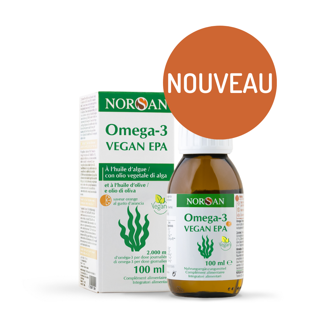 Huile NORSAN Omega-3 Vegan EPA 100 ml